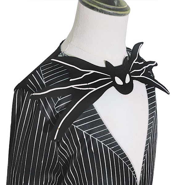 Halloween-jumpsuiter for barn med Jack Skellington-cosplay og maske 5-7 Years