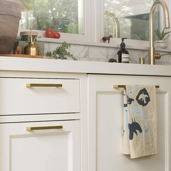 2 pak 2,5 tommer/64 cm Skabgreb Guld Skabgreb, Guld Greb