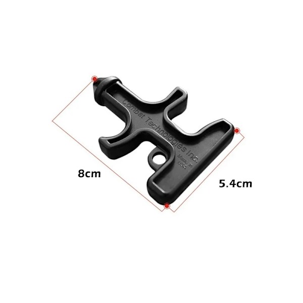 4 Pcs Utomhus Självförsvar Nylon Plast Stål Försvar Duron Borr Stinger Ring Utrustning Självförsvar Sting Ring Verktyg