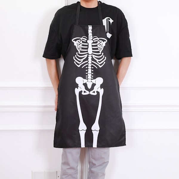 Halloween Basics Collection Kjøkken, Forklesett, Skjelett 1 stk