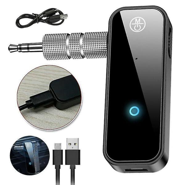 Bluetooth-sendere USB trådløs bluetooth5.0 sender mottaker 2-i-1 lydadapter mobiltelefon