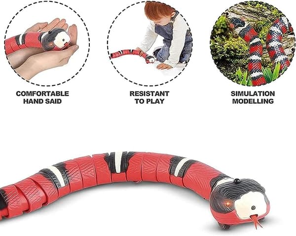 Interactive Cat Toy - Kattlekmatta med hängande leksaker, kattleksak