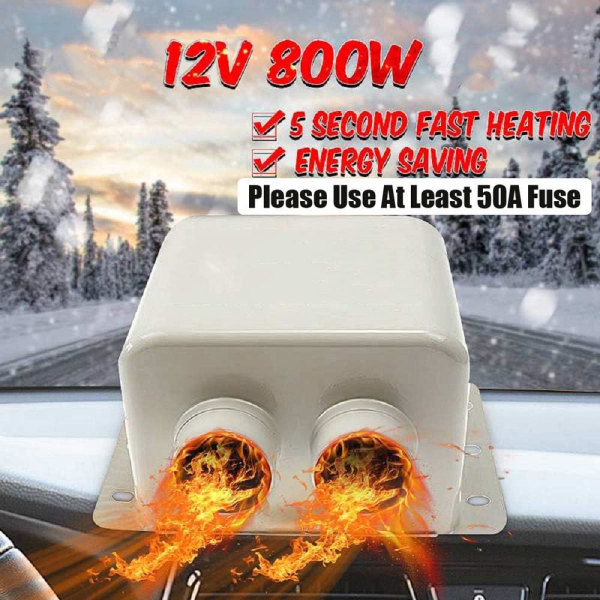 12V 800W bilvärmarsats - power 5 sekunders snabbuppvärmningsavfrostning för bilvindruta vinter