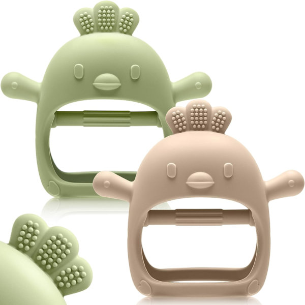 2 Pak Easter Baby Legetøj, Never Drop Infant Vante Legetøj, Nyfødt Easter Basket Stuffers Gaver til Baby Drenge Piger