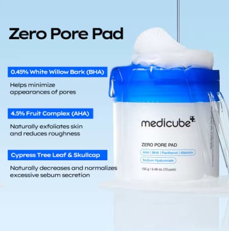 Medicube - Zero Pore Pad 2.0 (70 pads)
