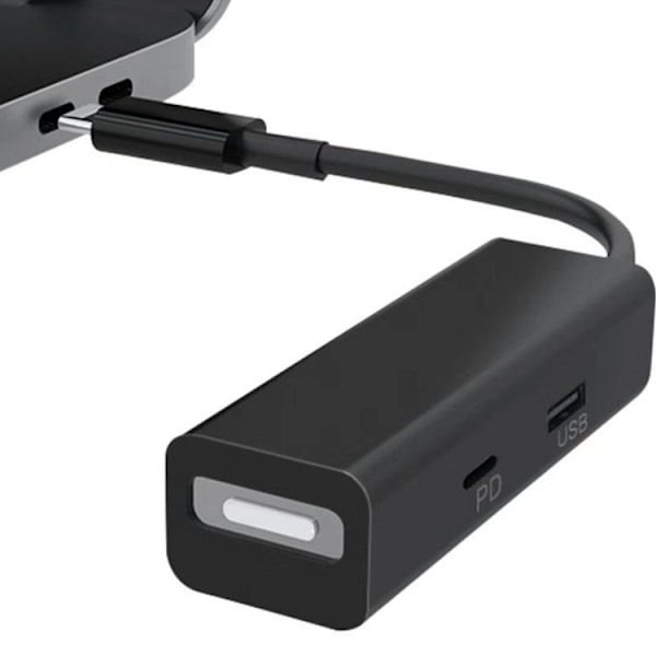 USB-C Magsafe Adapter 3-i-1 Type-C til Magsafe 1/2 Konverter Adapter til bærbare computere, smartphones