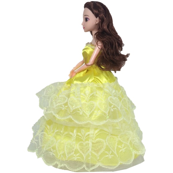 8st hel kjol docka tjej prinsess kostym byta klänning brudklänning baby klänning