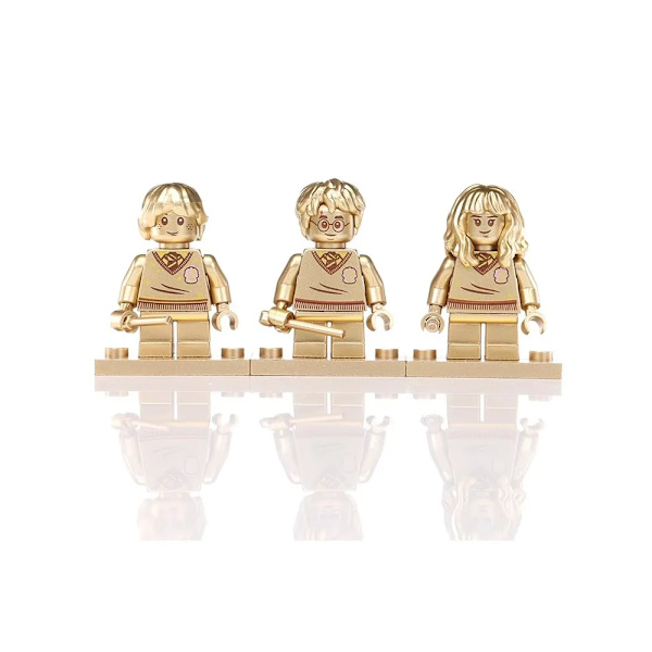 6 st Harry Potter 20-årsjubileum Minfigure komiska minifigurer, minifigur present