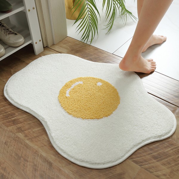 Hauska, Söpö, Erittäin Pehmeä, Muhkea, Pörröinen, Vettä Imukykyinen, Liukumaton, Konepestävä/kuivattava, Matto-Ovimatto, 45*65CM