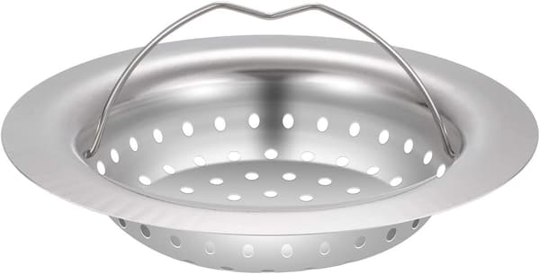 Vaskesier i rustfrit stål, et sæt med to stykker (11 cm ydre diameter)