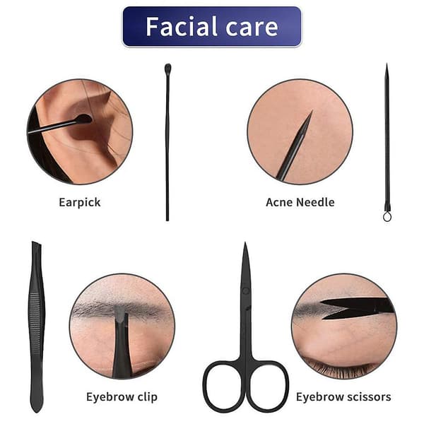 Professionell set, 16 delar pedikyrset Set