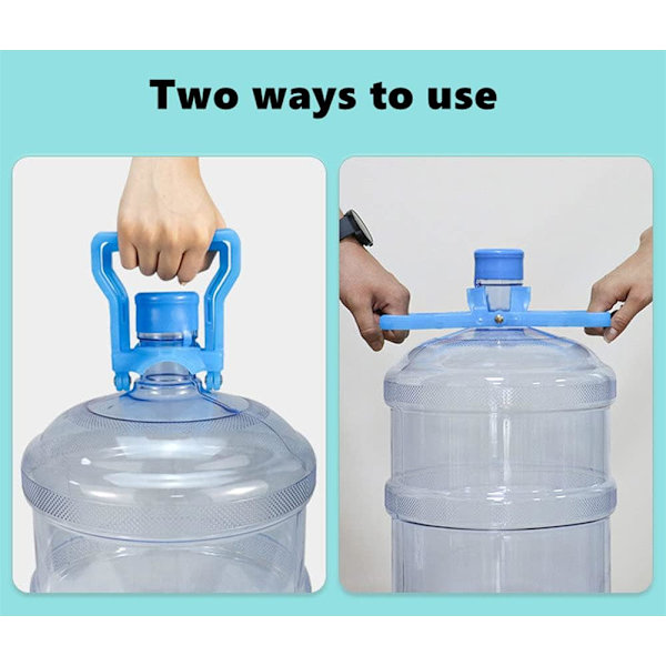 2 st multifunktionell avancerad ergonomisk 5 gallon vattenflaska H
