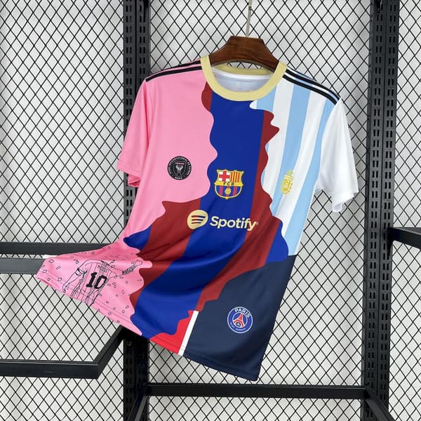 Ny Messi-tröja: Messi's karriärklubbströja för fans A S