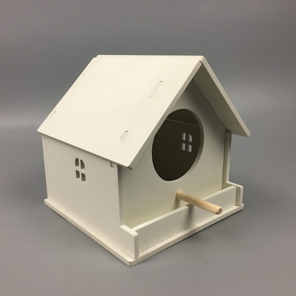 Fuglerede, Duererede, Tigerskind, Nymfeparakit, Økologisk plade, Pæon, Mynah, Svale og Spurveforsyninger (et stykke, 15*15*15cm)