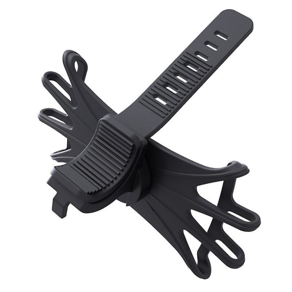 2 stk. 360 graders silikon mobiltelefonholder for motorsykkel, sykkel, barnevogn, støtsikker brakett