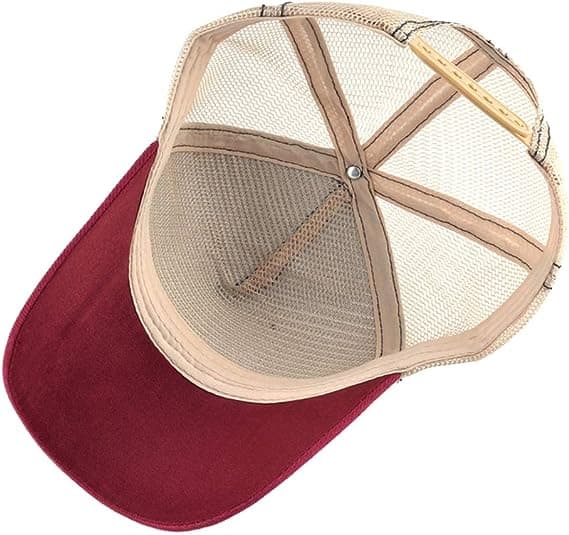 Unisex Animal Mesh Trucker Hat Snapback Square Patch Baseball Caps