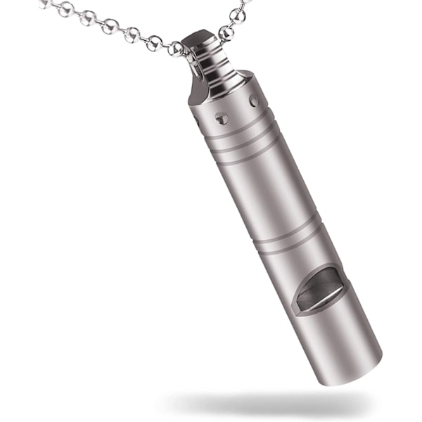 Titanium utomhus nöd visselpipa, EDC loud whistle halsband fo