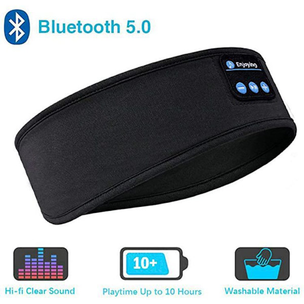 Unikuulokkeet Bluetooth-panta, langattomat panta-kuulokkeet (musta)