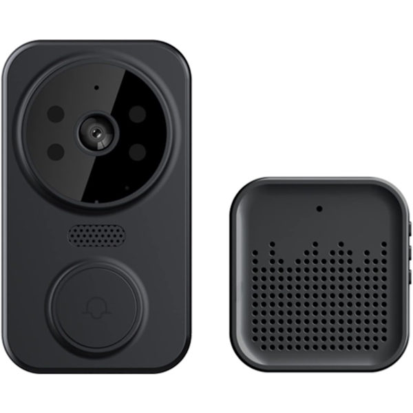 Dørklokkekamera Trådløs dørklokke WiFi udendørs HD-kamera Smart hjemmesikkerhedstelefon WIFI videodørklokke Kamera IR Night Vision Video Intercom