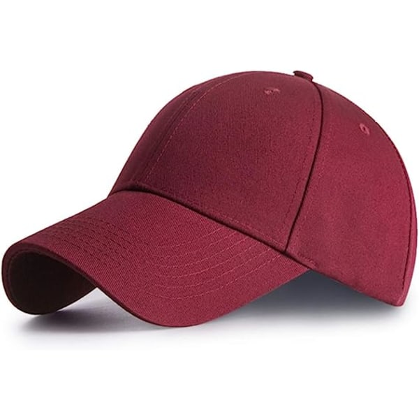 Cap, Cap Snapback-hatt för Sport Hip Pop Golf - Cap,Röd