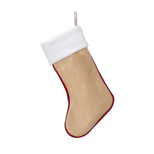 Julstrumpa presentpåse Älg Julstrumpa Julklapp Julhänge Svart Red Deer Socks