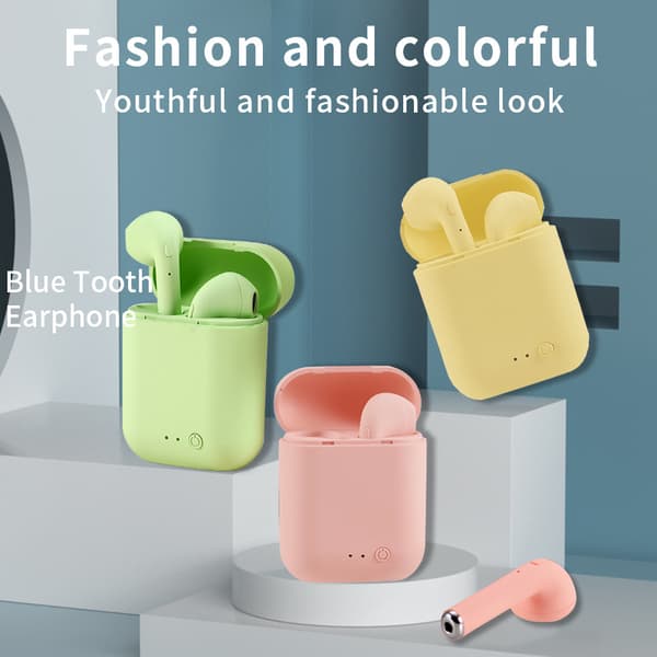 TWS i7 mini2 Binaural Sport Bluetooth 5.0 Headset, Caron Trådlöst Bluetooth Headset mörkt