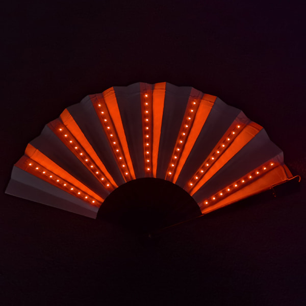 Snygg LED-fläkt med låg förbrukning iögonfallande ökning (röd)