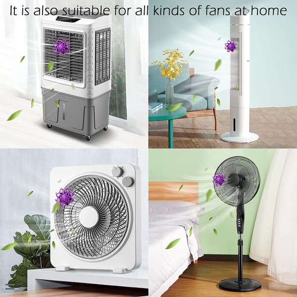 Bil Diffuser Ventilationsklämma Aromaterapi Eterisk Olja Bil Diffuser Ventilationsklämmor Roterande Spindelmedaljong Svart för Lådfläkt, Golvfläkt, Luftkonditionering (Röd