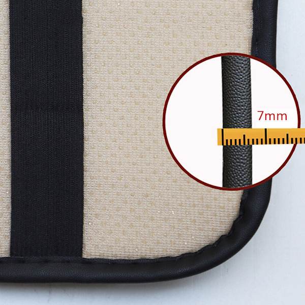 1X Bilarmstöd Cover Center Console Box Pad Protector Tillbehör Trims， Helsvart