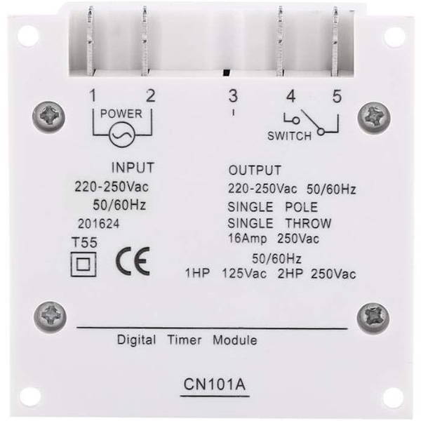 LCD Digital Timer Ugentlig Programmerbar Timer til Mikrocomputer Programmeret og Timer-Programmeret (220V)