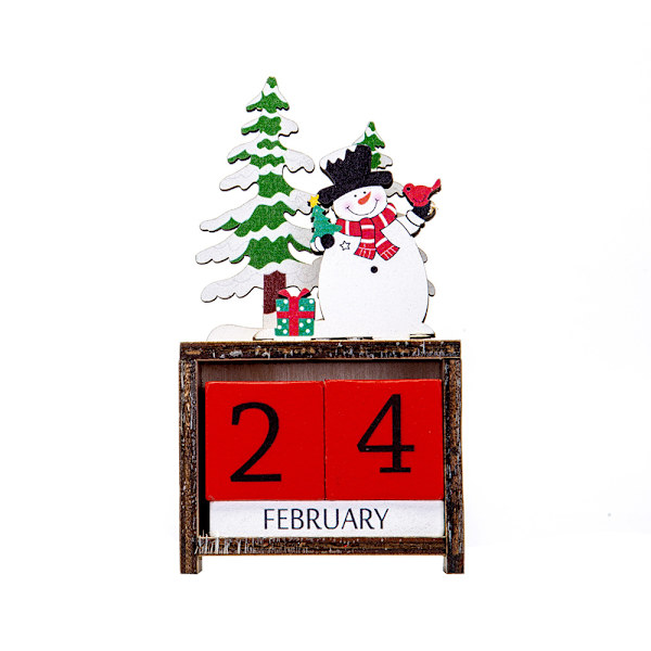 1 st snögubbe modell juldekorationer stickad ull berlock presentpåse Julstrumpa julhänge stor presentpåse
