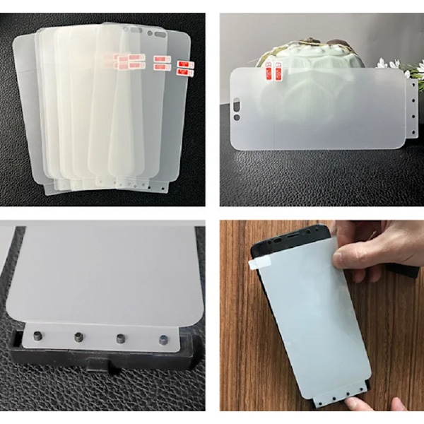 2 pcs Heltäckande hydrogelfilm för iPhone 16-serien  Matte Clear skärmskyddsfodral för iPhone 16E