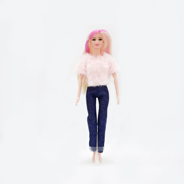 13 stycken 30 cm Barbie Doll Kläder Casual Barnleksaker