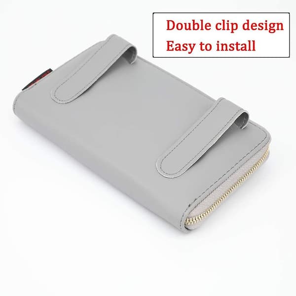 Bil Tissueboks, Bil Visir Tissueholder, Bil Tissueholder, Premium Tissue Case Holder For Bil (grå)