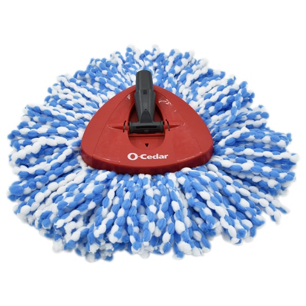 Adaptasjon Vileda O-Cedar trekantet skive 360 graders rotasjon moppehode erstatningshode fibermopp tilbehør