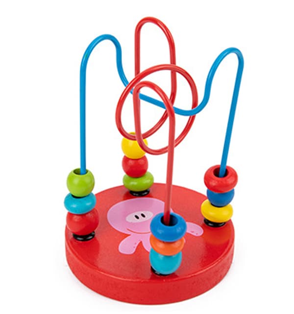 Leksaker för små pojkar 1-3 år, Träformsorterare, Trä