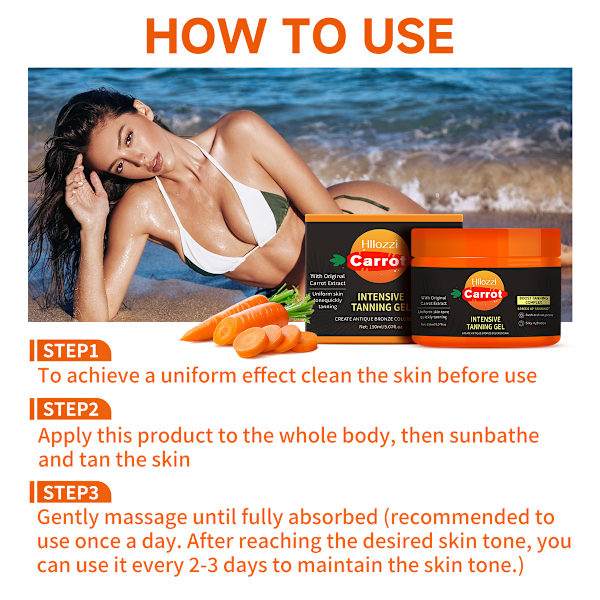 Fast Tanning Bronzing Butter with Beta Carotene 150ml