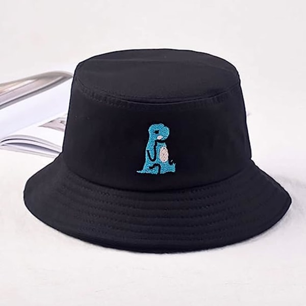 Mode Broderad Bucket Hat Fisherman Hat Män Kvinnor