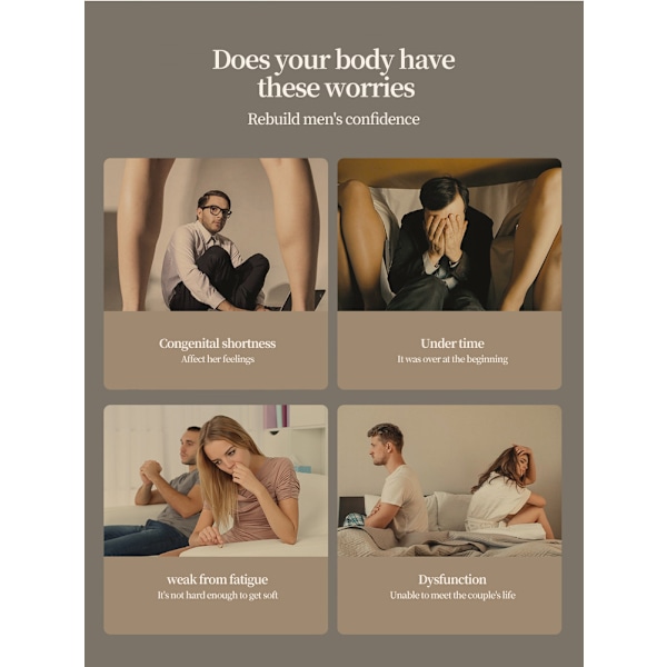 Man Massage Förbättra män hälsa tillväxt