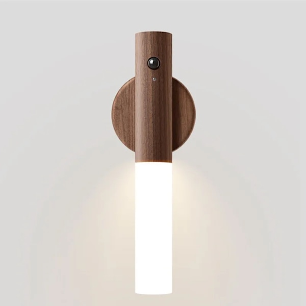 LED-lampa Helautomatisk LED-lampa av induktionstyp USB-magnetisk Korridorer Verandabelysning PIR-rörelsesensor
