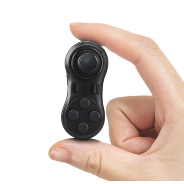 Bärbar Mini Bluetooth Controller Kompatibel VR Controller PC Gamepad Joystick Fjärrkontroll Fjärrkontroll Gamepad för Android/iOS/PC