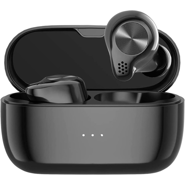 Trådløse Bluetooth-øretelefoner, støjreducerende trådløse hovedtelefoner, 3D dynamiske vandtætte sports Bluetooth-øretelefoner, 32 timers berøringskontrol med HD indbygget