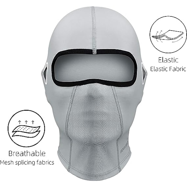 Sommer Balaclava Sports Motorcykel Cykel UV Beskyttelse til Mænd Kvinder, Balaclava Halsedisse UPF 50+