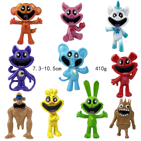 2024 Ny Smiling Critters Figur Smiling Critters Cat Nap Dog Day Catnap Dogday Figur Set Toy Catnat Kickinchicken Figurine B