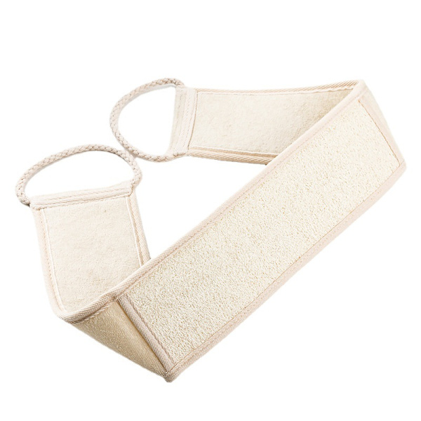 Luonnollinen luffa pitkä selänpesin kuiva etoupe vanha pesulappu luffa hiero selkä kylpynauha