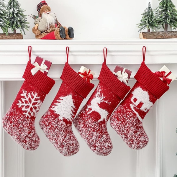 Hembetalning Juldekorationer Julgranshäng presentpåse strumpor sticka julstrumpor