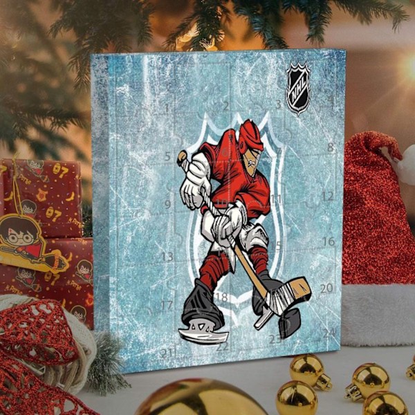 Hockey Adventskalender2024 NHL Hockey Advent Jul Golf Tecknare Blind Box