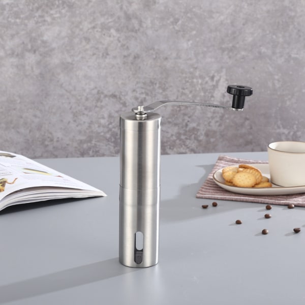 304 rustfrit stål Metal Kaffekværn Rustfrit Stål Værktøj Hånd Manuel Håndlavet Kaffebønne Kaffekværne