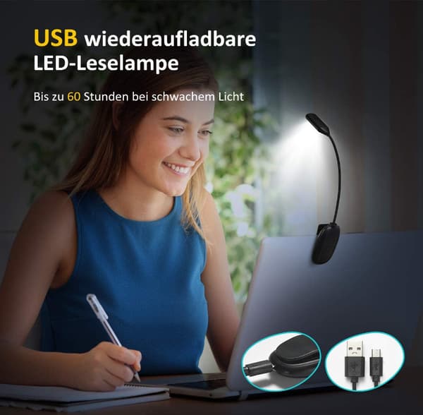 Spaceman Lampe Fleksibel Mini USB LED Lampe Lys Laptop Notebook L