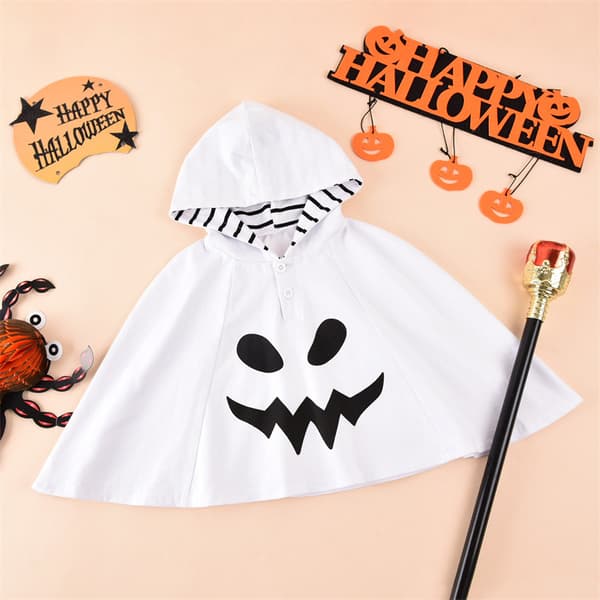 Halloween spøkelse hettekappe gutter og jenter sjal Halloween barn